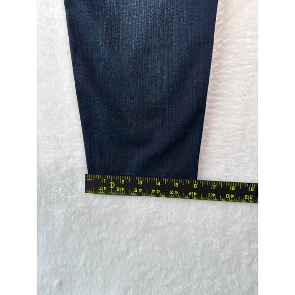 Silver Jeans Suki Super Mid Super Skinny 34x29 Dark Wash Thick Stitch - Picture 9 of 9